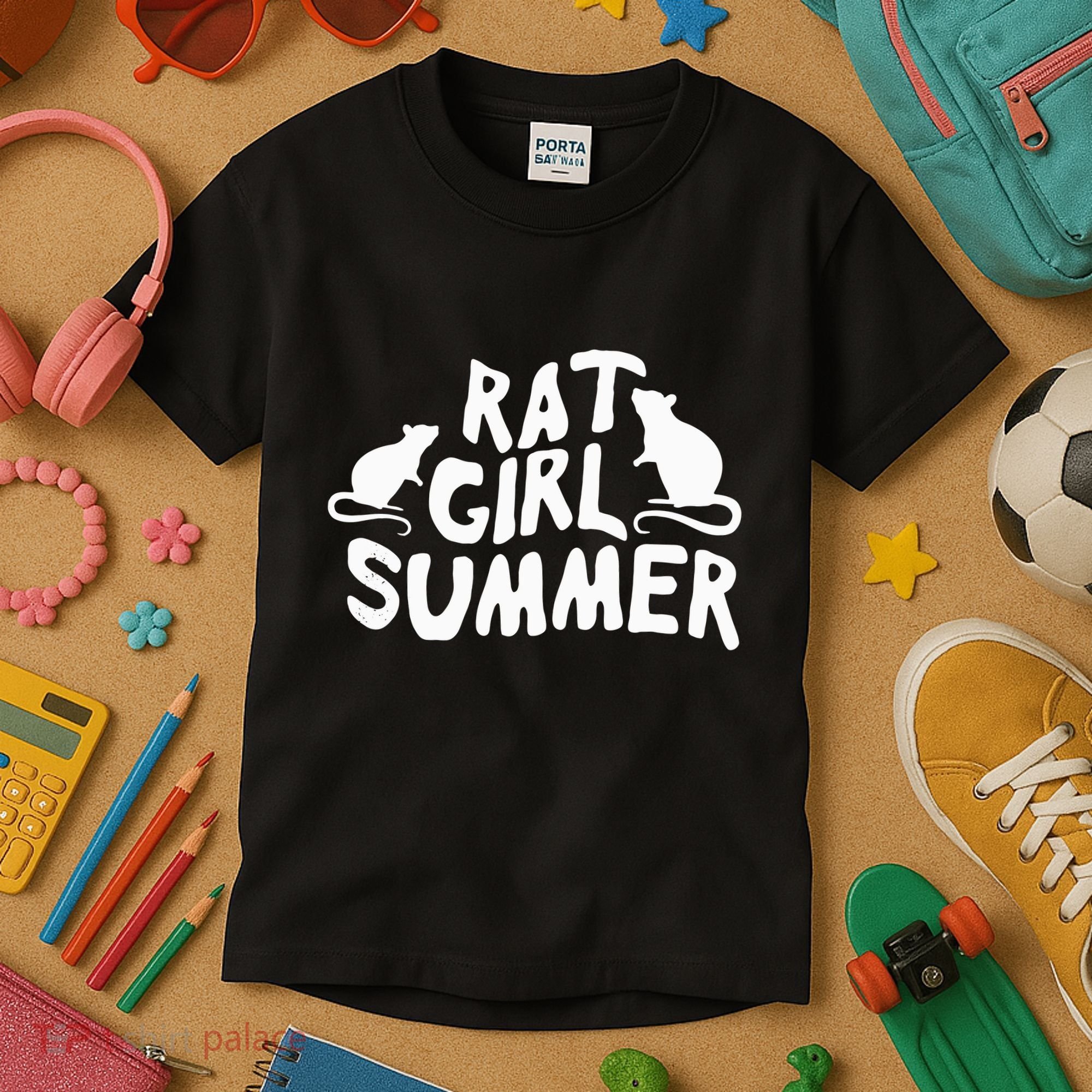 Rat Girl Summer Kids T-Shirt