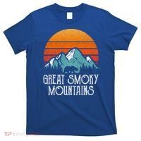 Retro Great Smoky Mountains National Park Bear Vintage Great Gift T-Shirt thumb 0