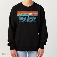 Retro Great Smoky Mountains National Park Women's Sweatshirt thumb 0