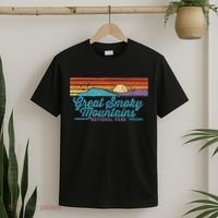 Retro Great Smoky Mountains National Park T-Shirt thumb 2