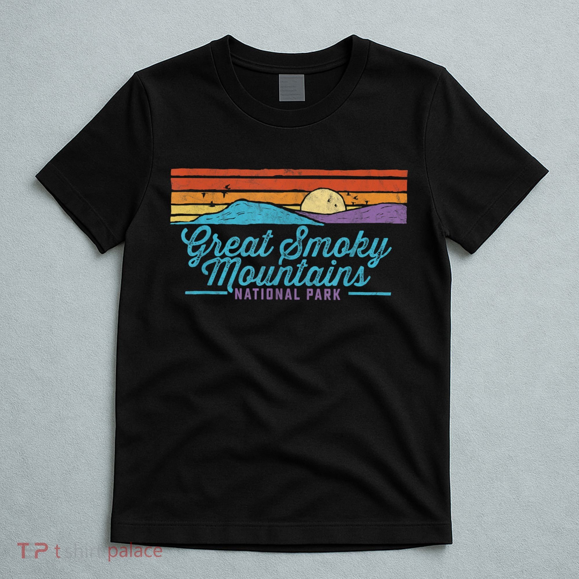 Retro Great Smoky Mountains National Park T-Shirt