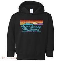 Retro Great Smoky Mountains National Park Toddler Hoodie thumb 0