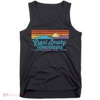 Retro Great Smoky Mountains National Park Tank Top thumb 0