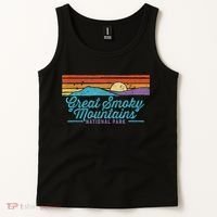 Retro Great Smoky Mountains National Park Tank Top thumb 2