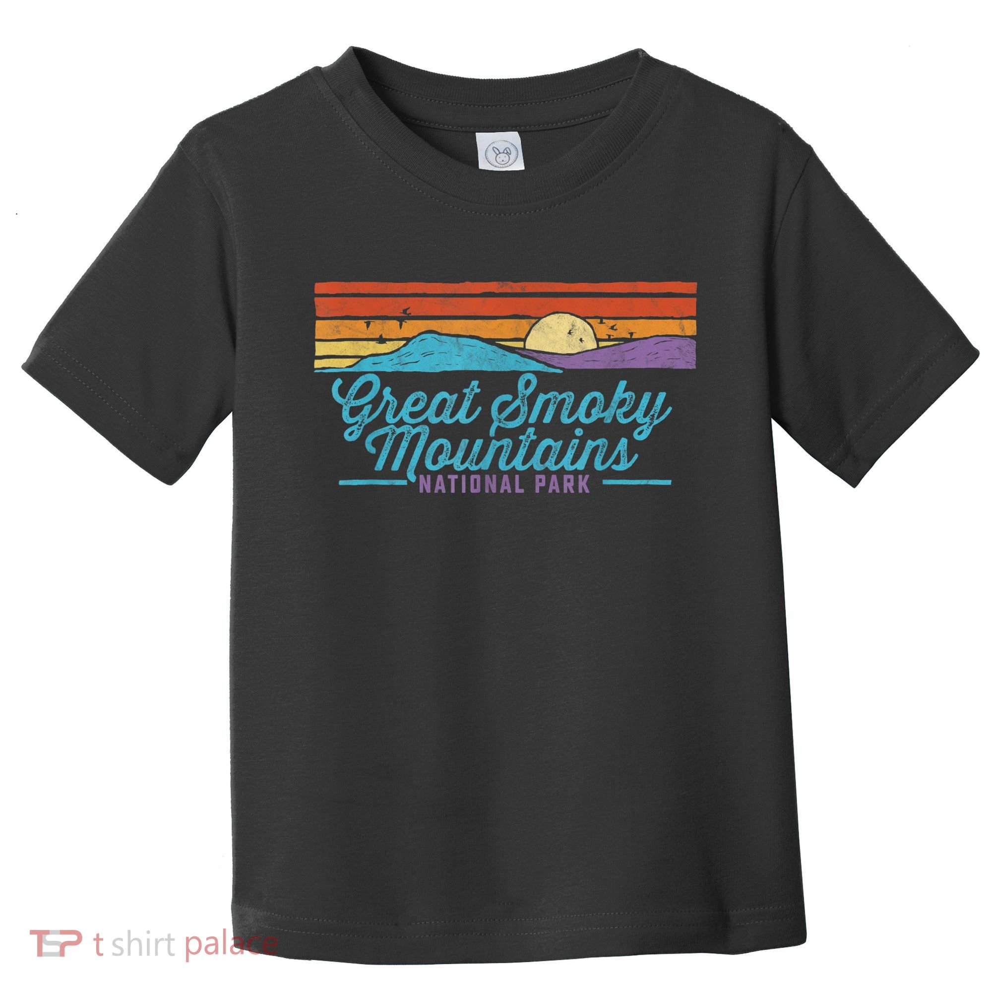 Retro Great Smoky Mountains National Park Toddler T-Shirt