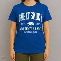 Retro Great Smoky Mountains National Park T-Shirt thumb 4