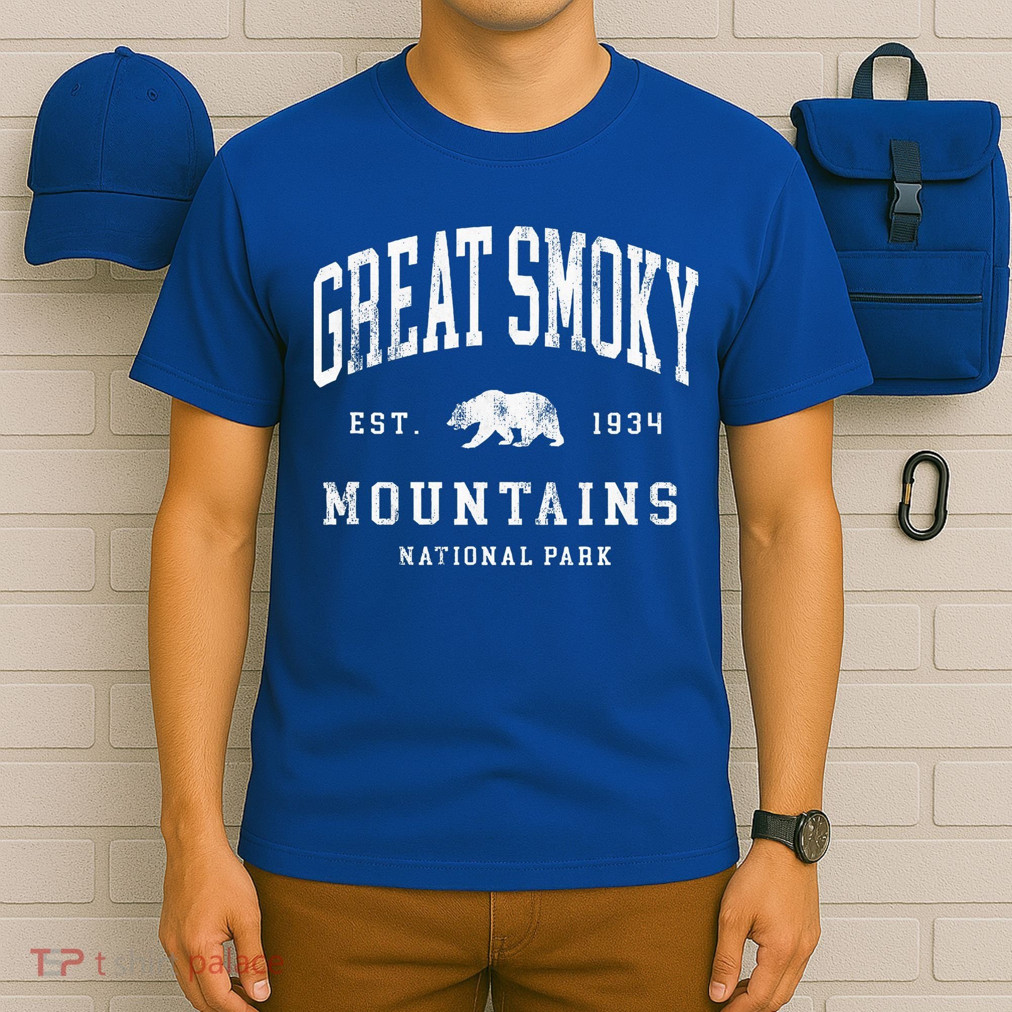 Retro Great Smoky Mountains National Park T-Shirt