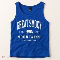 Retro Great Smoky Mountains National Park Tank Top thumb 2