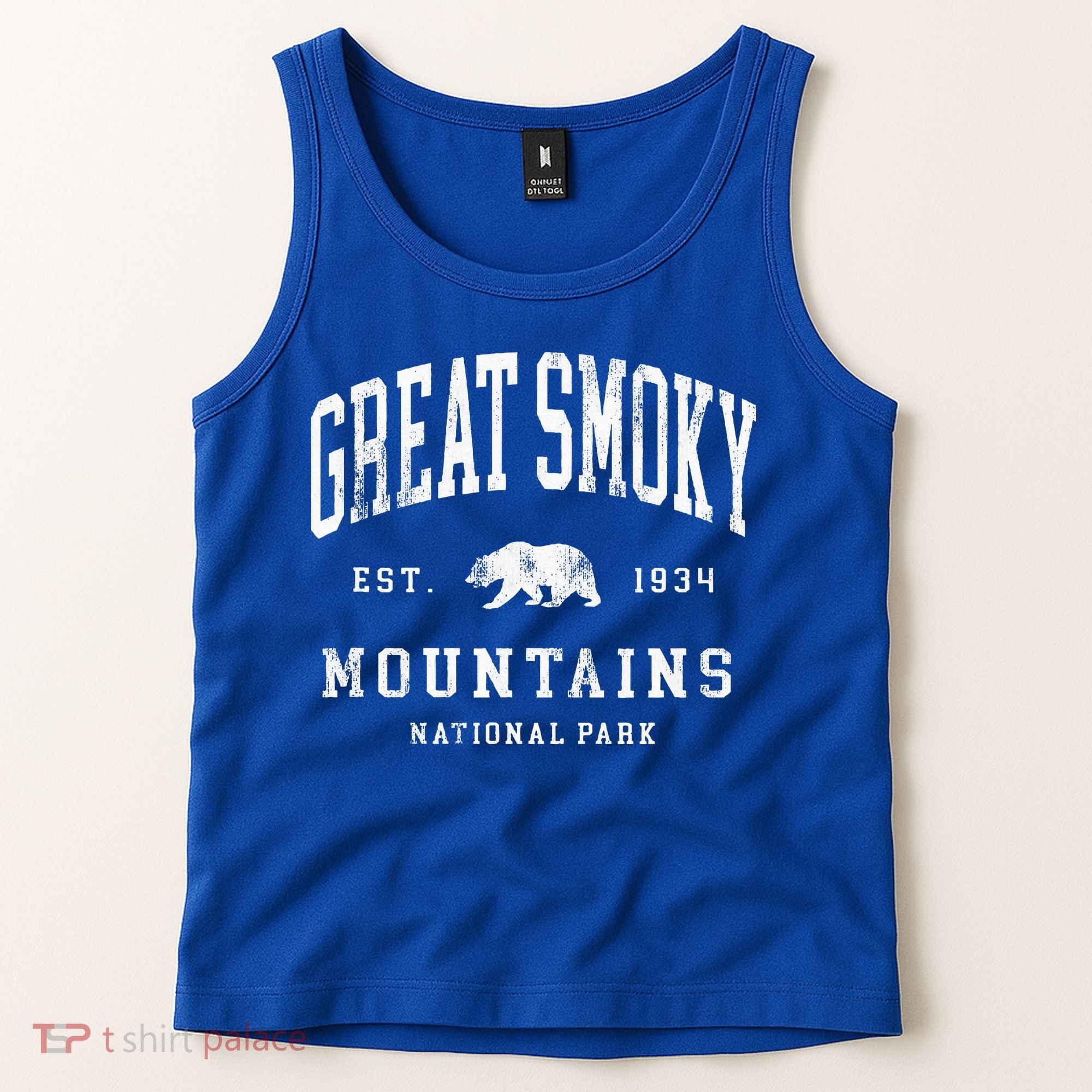 Retro Great Smoky Mountains National Park Tank Top
