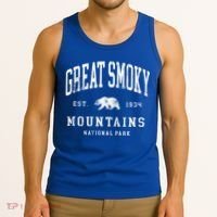 Retro Great Smoky Mountains National Park Tank Top thumb 3
