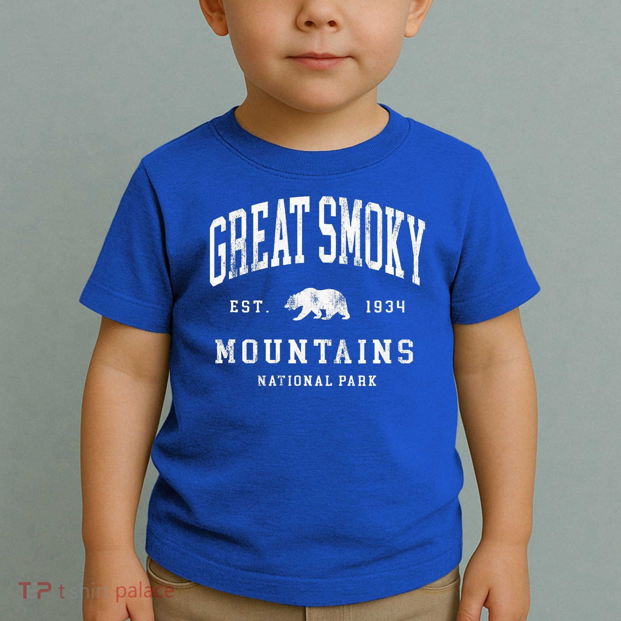 Retro Great Smoky Mountains National Park Toddler T-Shirt