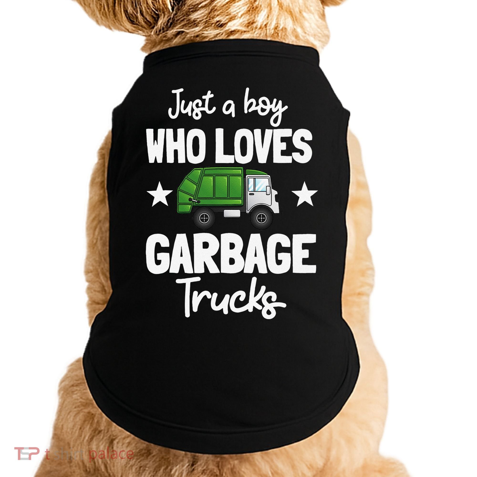 Recycling Garbage Truck Recycle Trash Collector Earth Day Doggie Tank