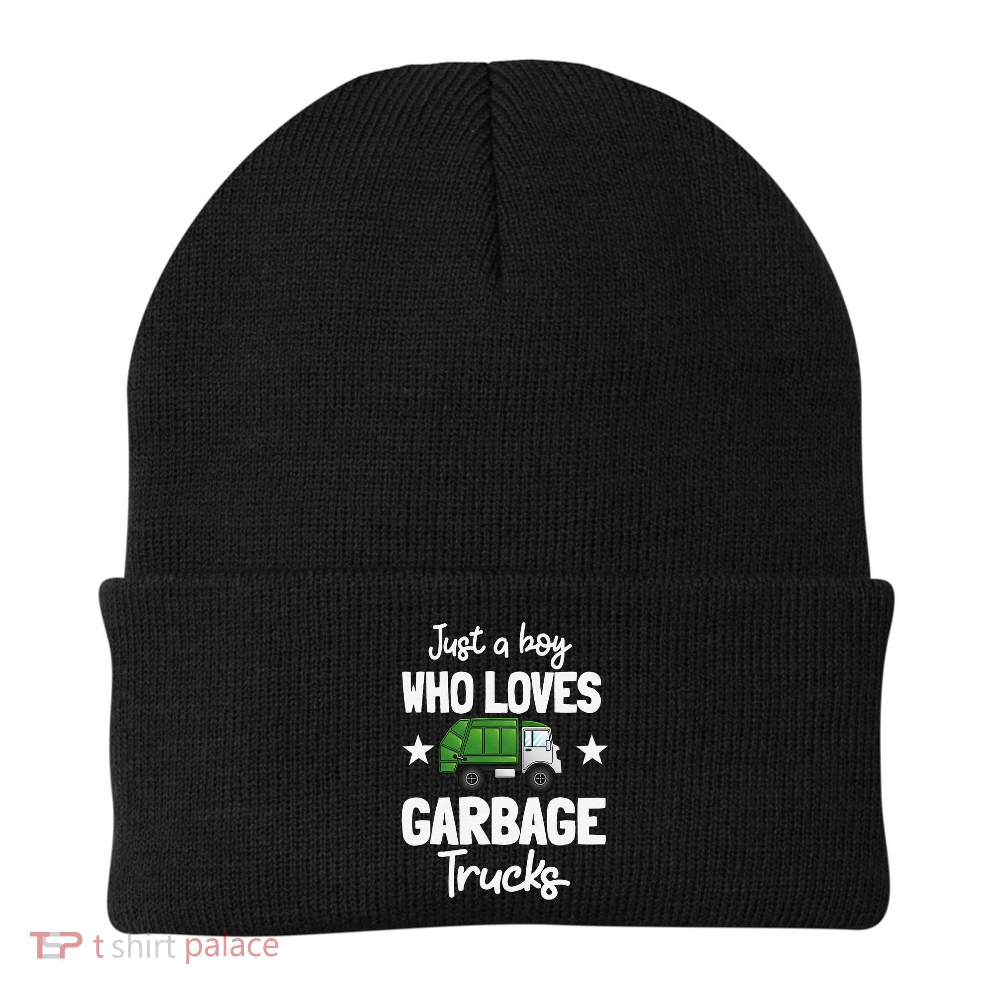 Recycling Garbage Truck Recycle Trash Collector Earth Day Beanie