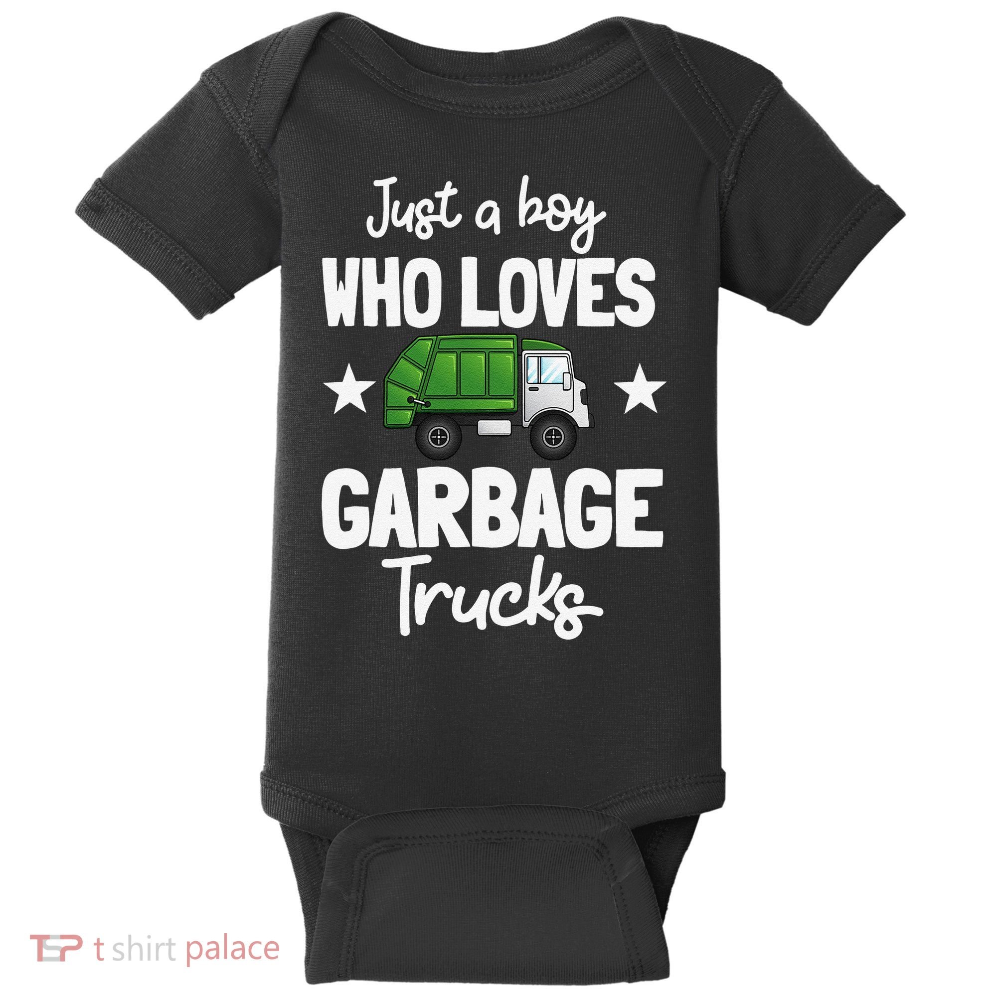 Recycling Garbage Truck Recycle Trash Collector Earth Day Baby Bodysuit
