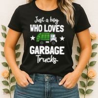 Recycling Garbage Truck Recycle Trash Collector Earth Day Women's T-Shirt thumb 2
