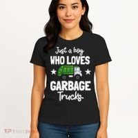 Recycling Garbage Truck Recycle Trash Collector Earth Day Women's T-Shirt thumb 4