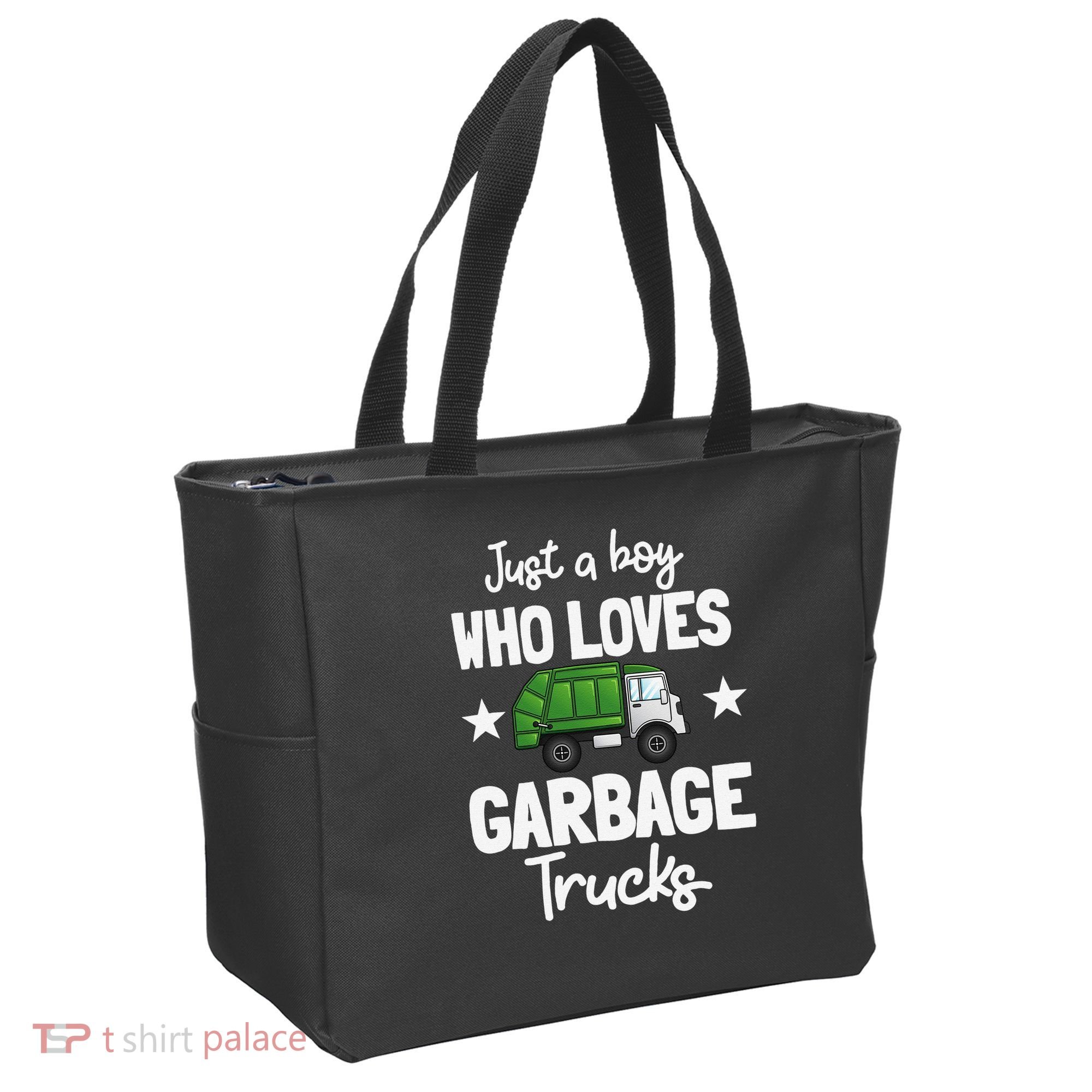 Recycling Garbage Truck Recycle Trash Collector Earth Day Tote Bag