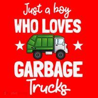 Recycling Garbage Truck Recycle Trash Collector Earth Day Santa Hat thumb 1