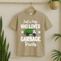 Recycling Garbage Truck Recycle Trash Collector Earth Day T-Shirt thumb 2