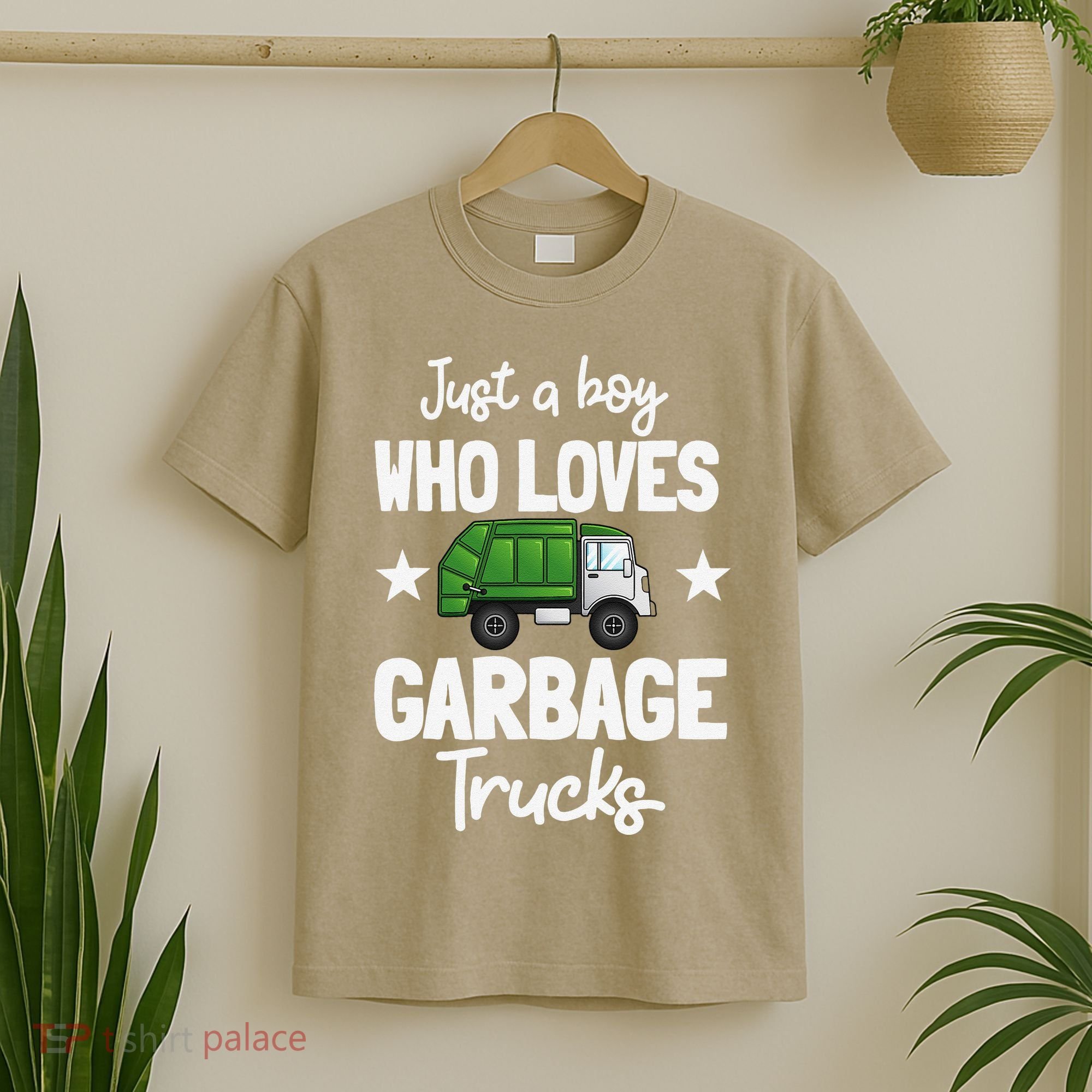 Recycling Garbage Truck Recycle Trash Collector Earth Day T-Shirt