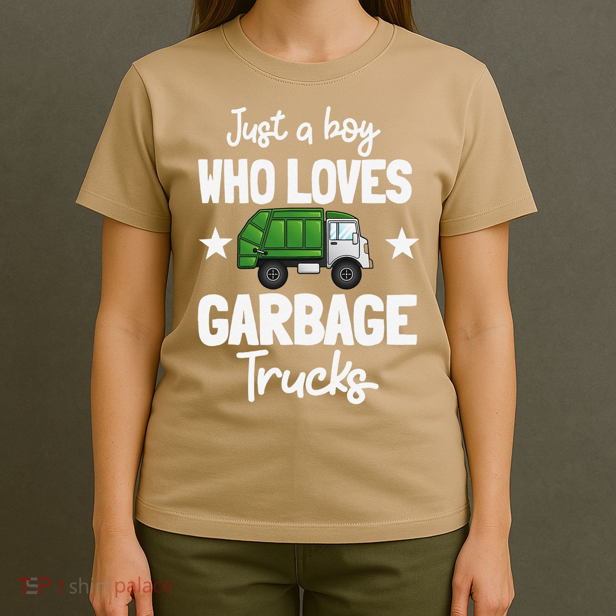 Recycling Garbage Truck Recycle Trash Collector Earth Day T-Shirt