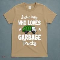 Recycling Garbage Truck Recycle Trash Collector Earth Day T-Shirt thumb 5
