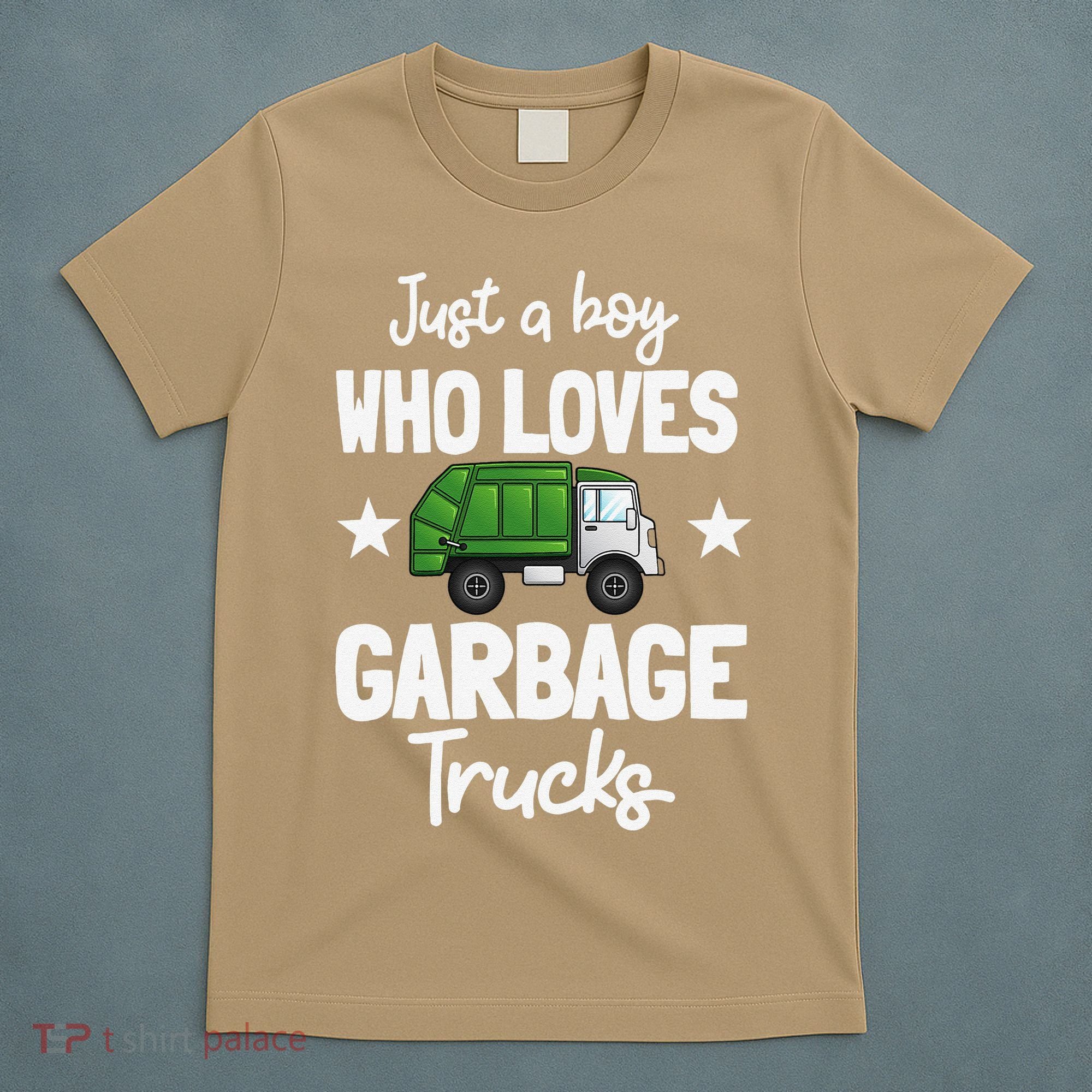 Recycling Garbage Truck Recycle Trash Collector Earth Day T-Shirt