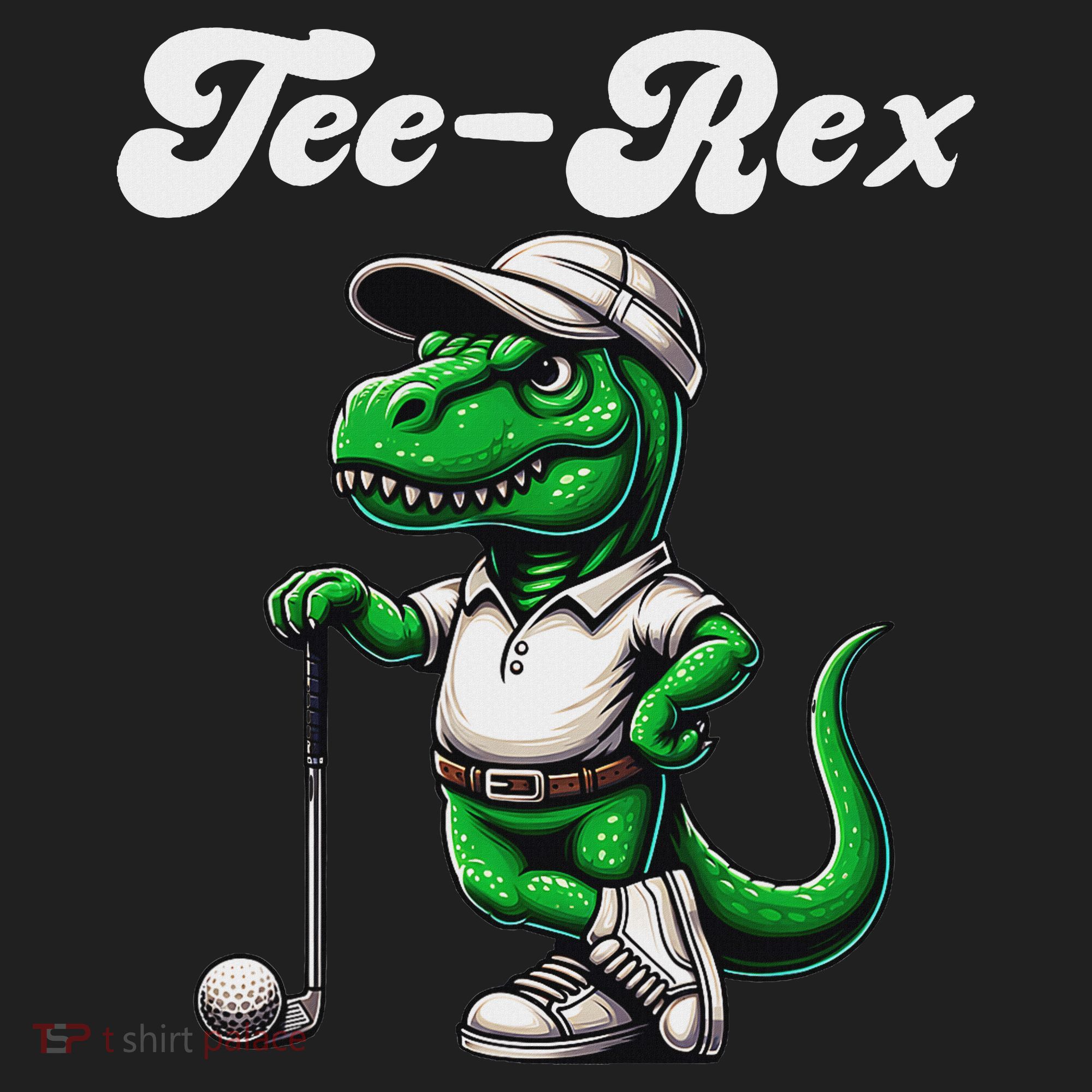 Rex Golf T Rex Dinosaur 's Golfing Women's Sweatshirt