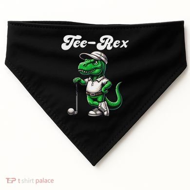 Rex Golf T Rex Dinosaur 's Golfing USA-Made Doggie Bandana