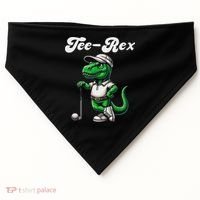 Rex Golf T Rex Dinosaur 's Golfing USA-Made Doggie Bandana thumb 0