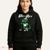 Rex Golf T Rex Dinosaur 's Golfing Hoodie thumb 5