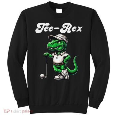 Rex Golf T Rex Dinosaur 's Golfing Sweatshirt
