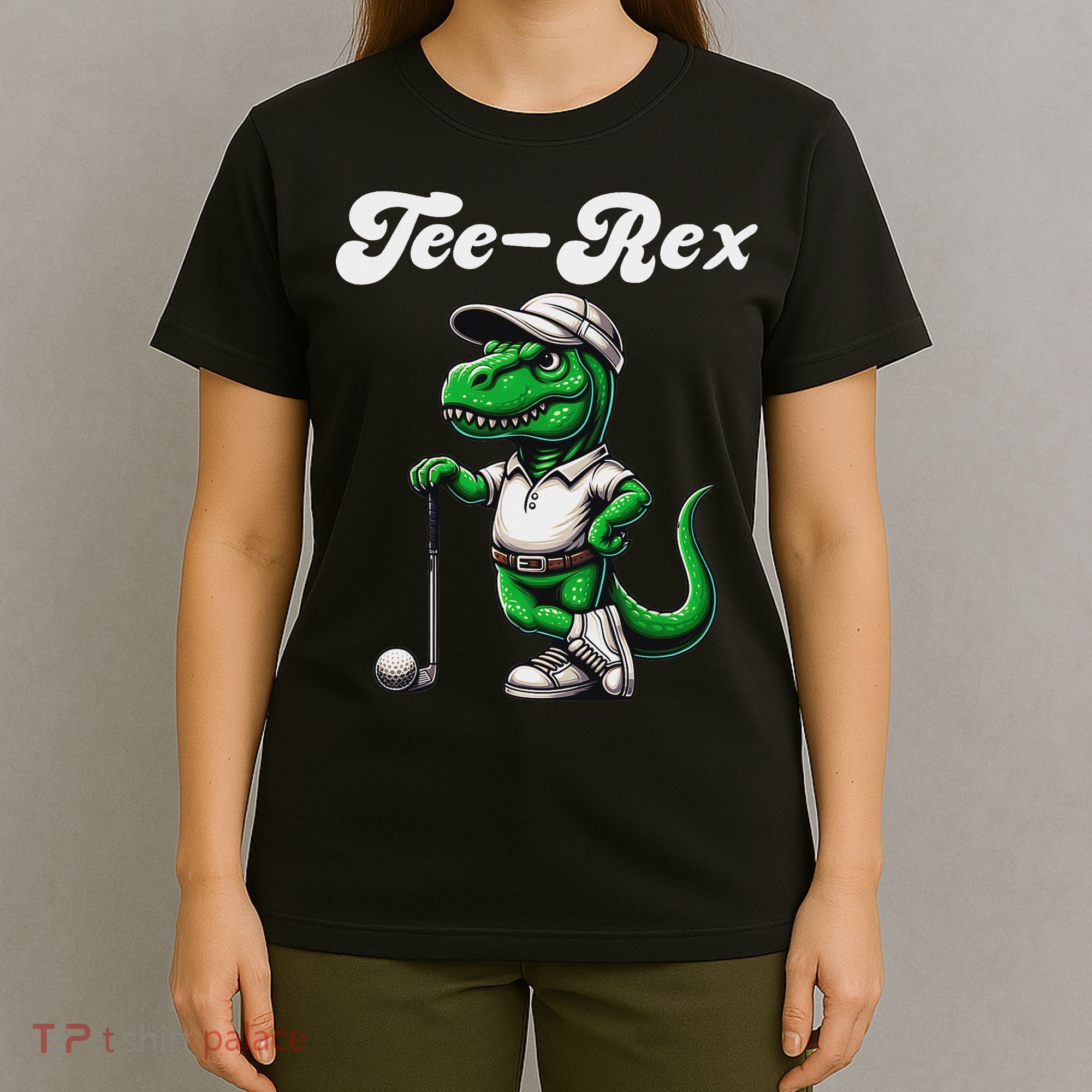 Rex Golf T Rex Dinosaur 's Golfing T-Shirt