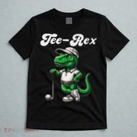 Rex Golf T Rex Dinosaur 's Golfing T-Shirt thumb 5