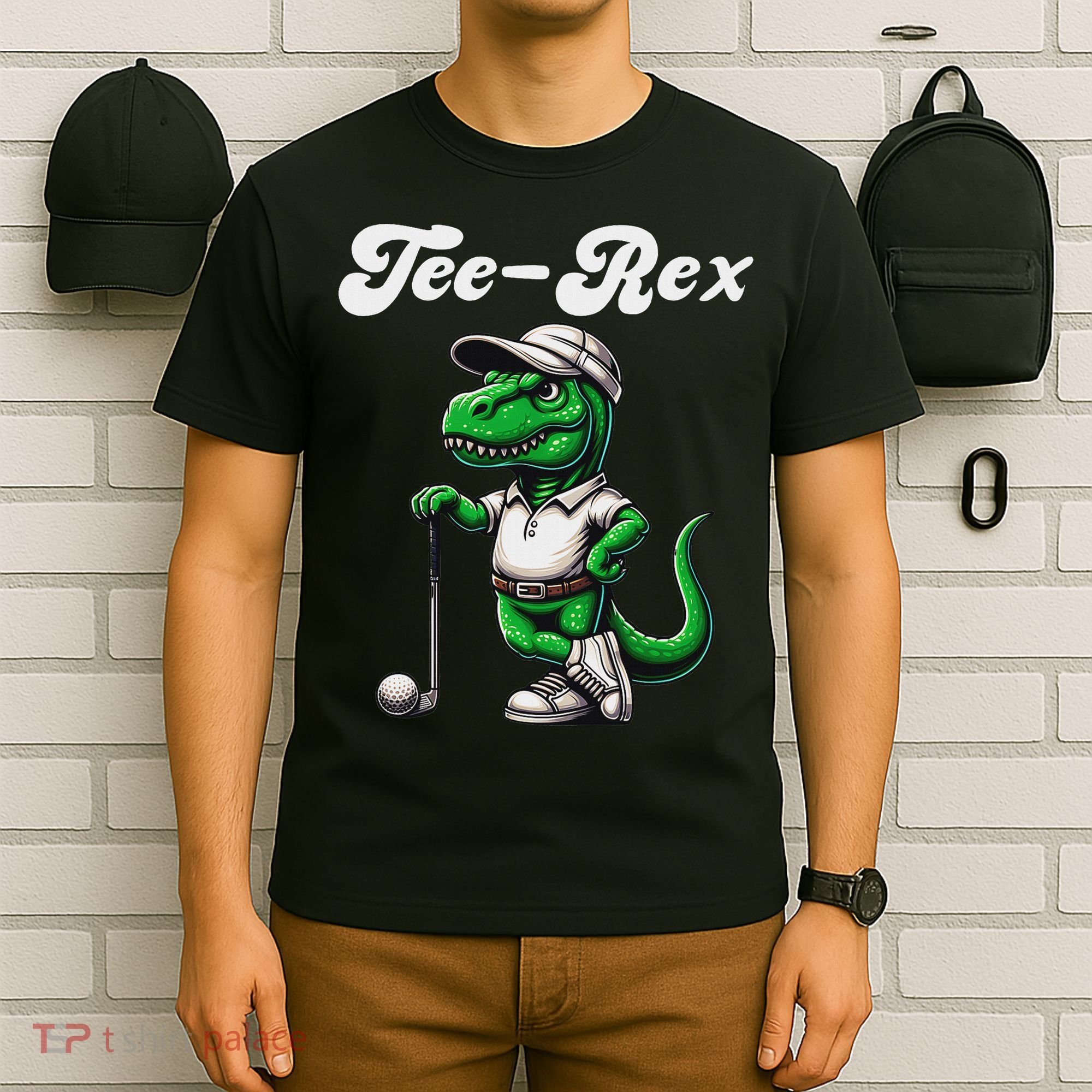 Rex Golf T Rex Dinosaur 's Golfing T-Shirt