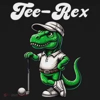 Rex Golf T Rex Dinosaur 's Golfing Bucket Hat thumb 4