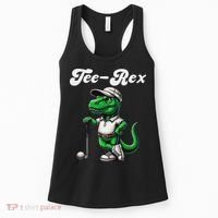 Rex Golf T Rex Dinosaur 's Golfing Women's Tank Top thumb 0