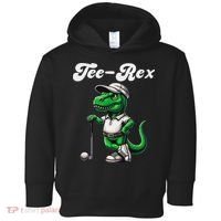 Rex Golf T Rex Dinosaur 's Golfing Toddler Hoodie thumb 0