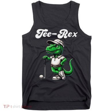 Rex Golf T Rex Dinosaur 's Golfing Tank Top