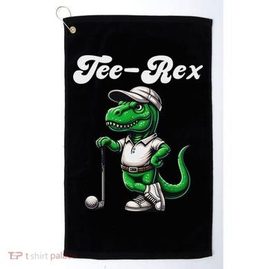 Rex Golf T Rex Dinosaur 's Golfing Golf Towel