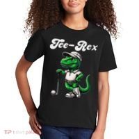 Rex Golf T Rex Dinosaur 's Golfing Kids T-Shirt thumb 2