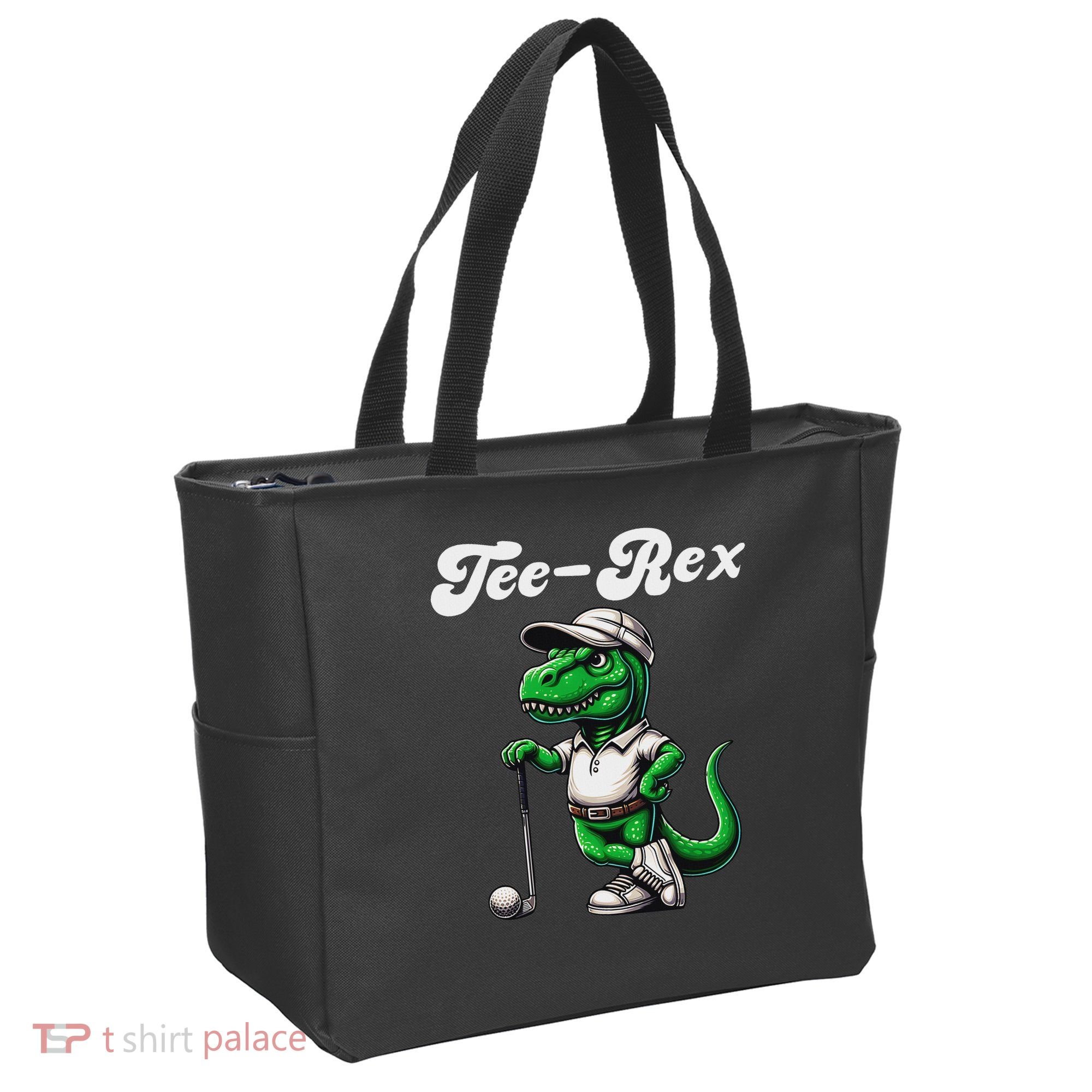 Rex Golf T Rex Dinosaur 's Golfing Tote Bag