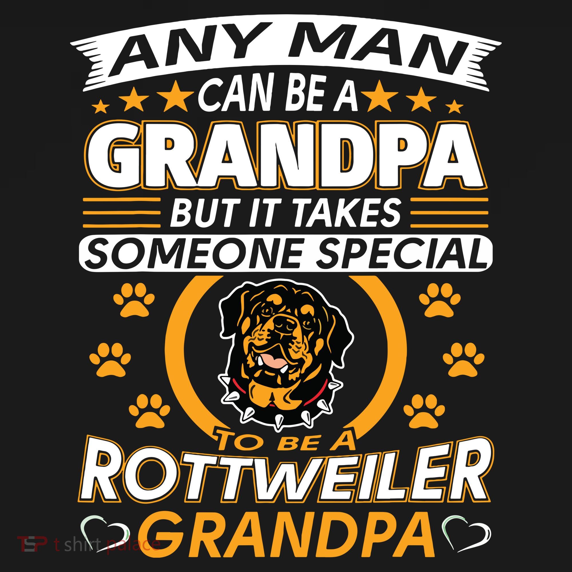 Rottweiler Grandpa T Best Gift For Grandparents Day Women's Tank Top