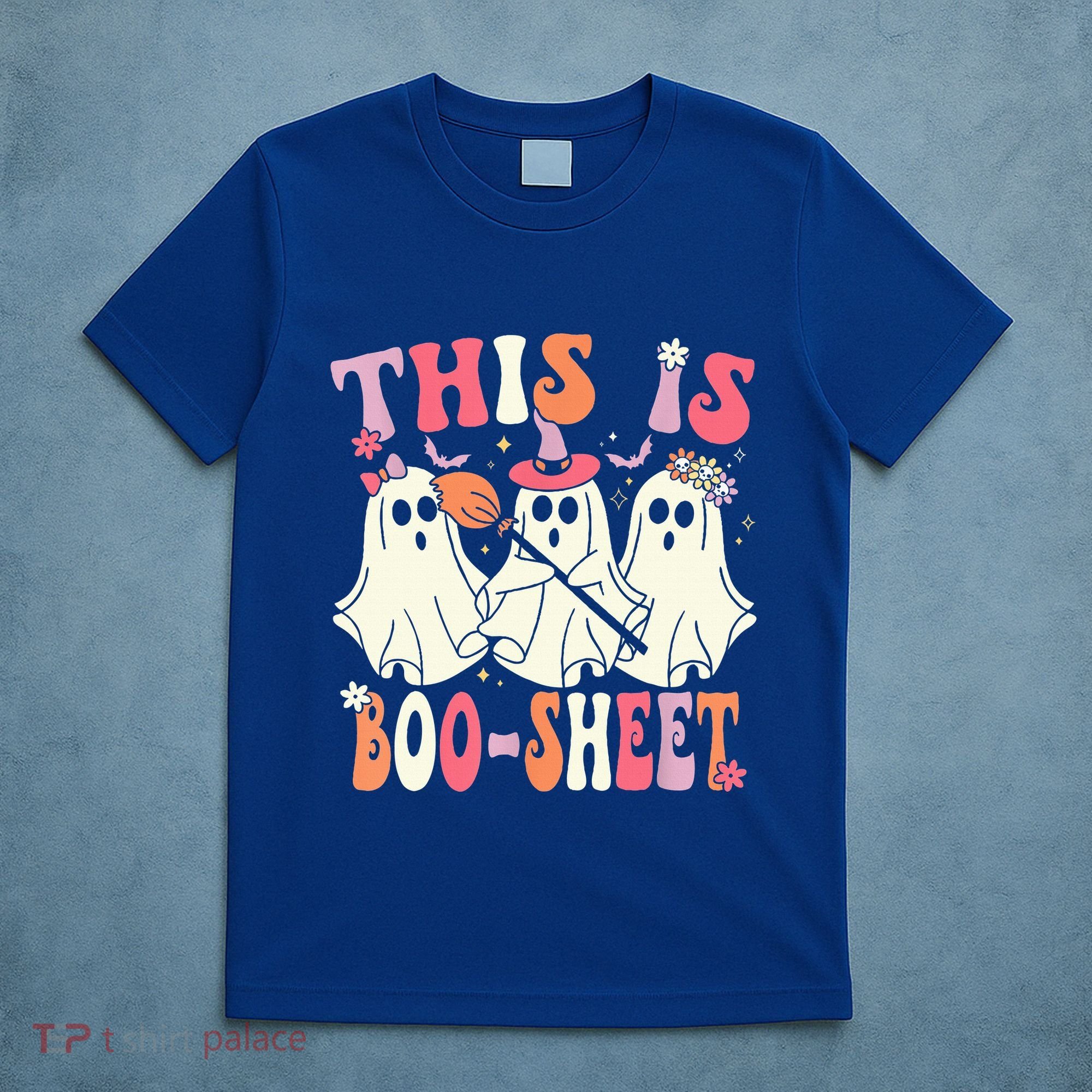 Retro Groovy This Is Some Boo Sheet Halloween Ghost Funny T-Shirt
