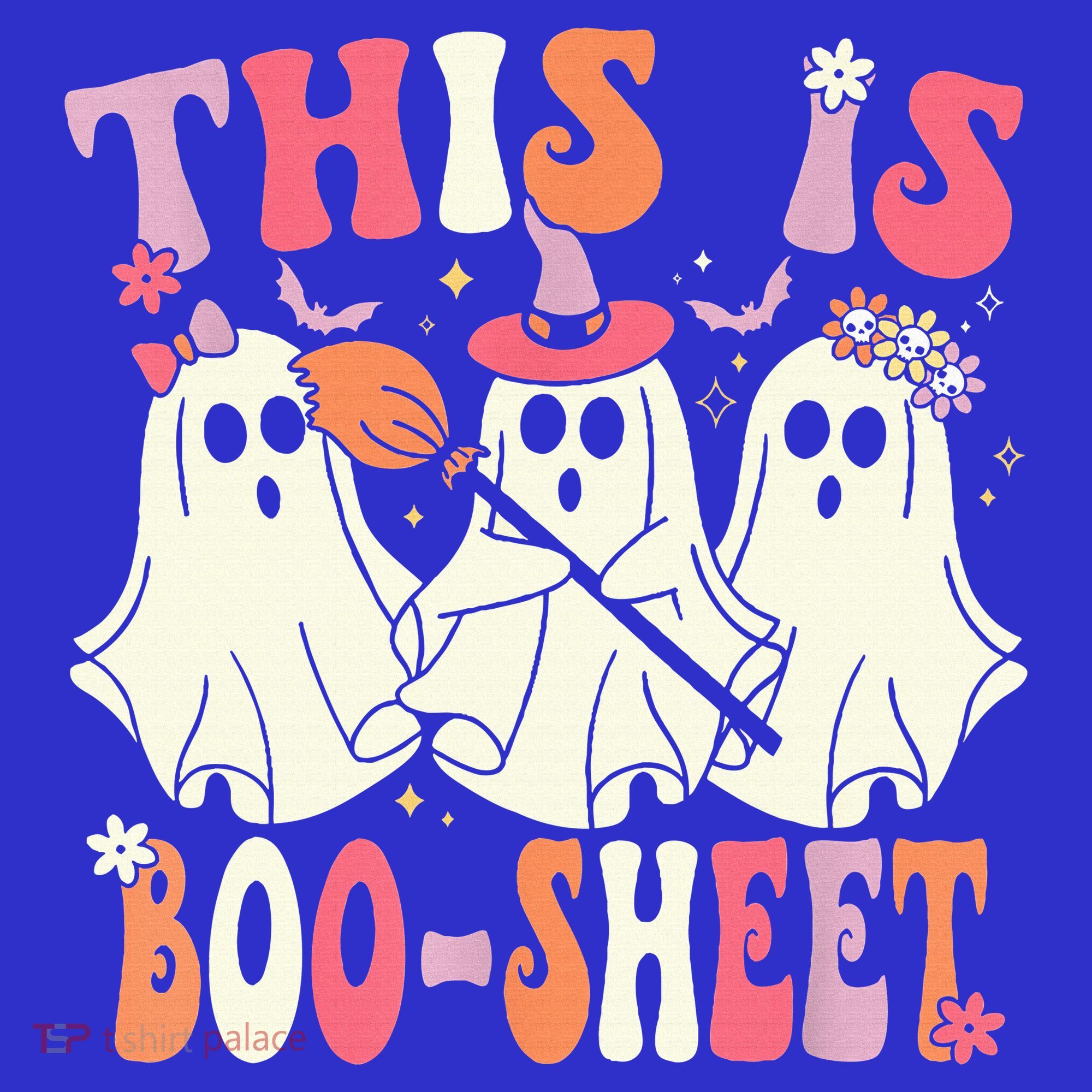 Retro Groovy This Is Some Boo Sheet Halloween Ghost Funny Women's Tank Top