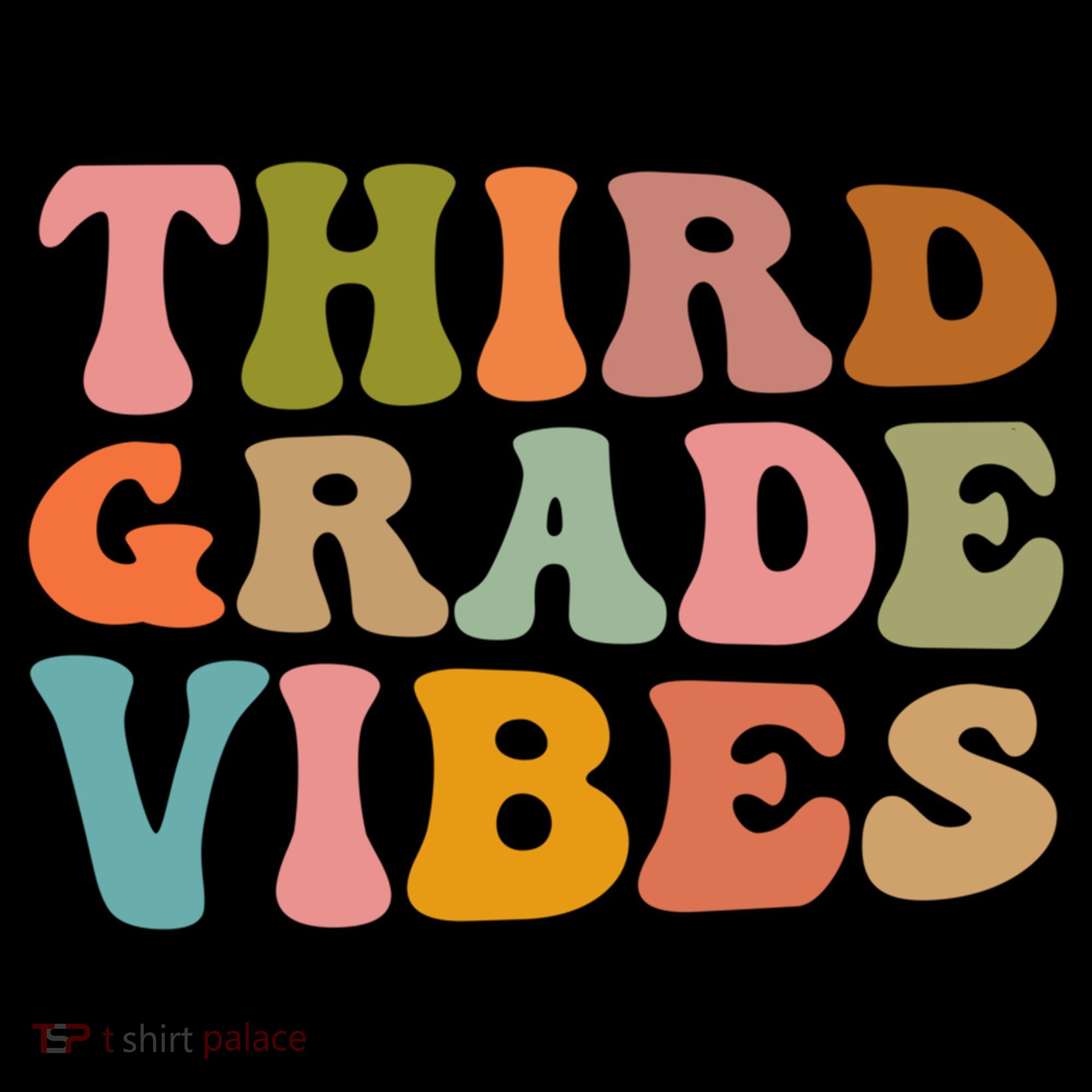 Retro Groovy Third Grade Vibes 3Rd Grade First Day Of School Gift Coffee Mug