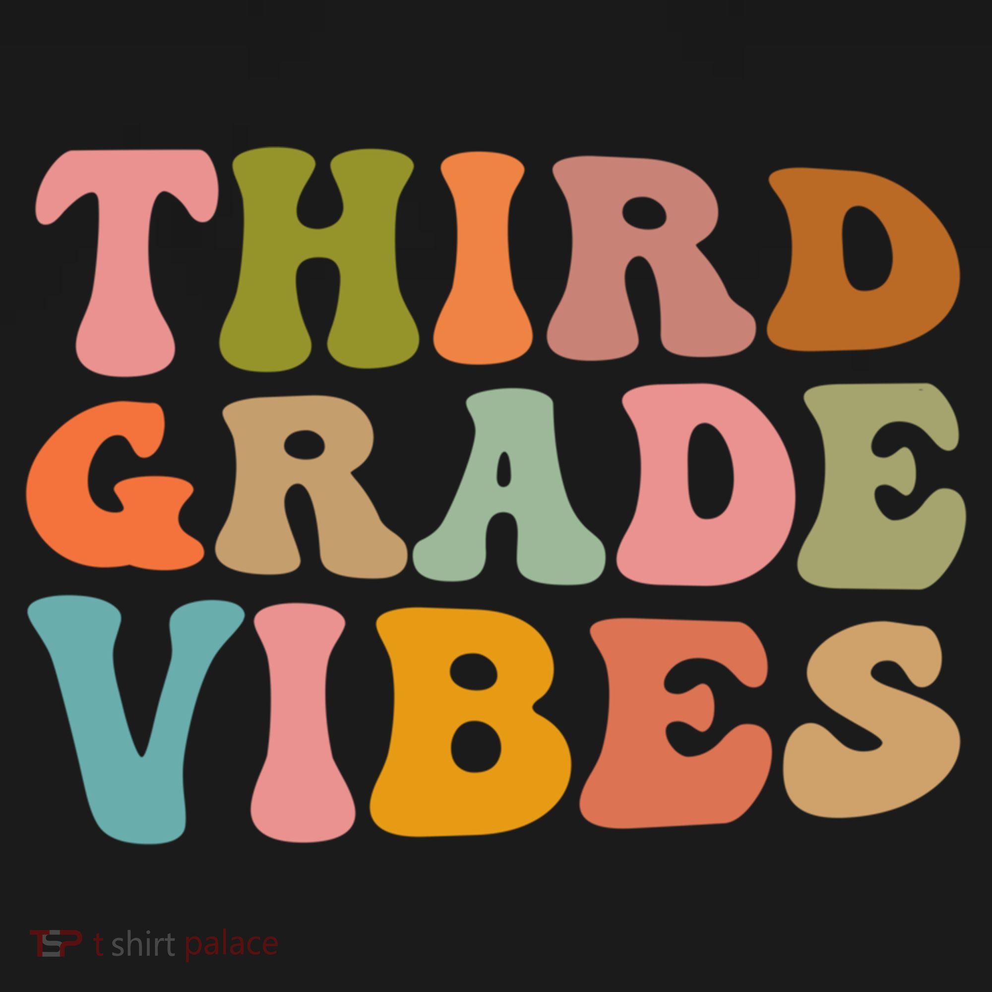Retro Groovy Third Grade Vibes 3Rd Grade First Day Of School Gift Women's Hoodie