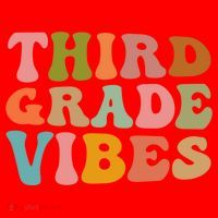 Retro Groovy Third Grade Vibes 3Rd Grade First Day Of School Gift Santa Hat thumb 1