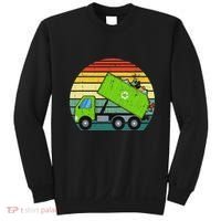 Retro Garbage Truck Waste Management Sweatshirt thumb 0