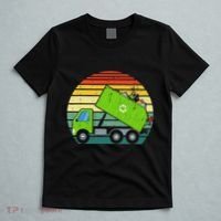 Retro Garbage Truck Waste Management T-Shirt thumb 5